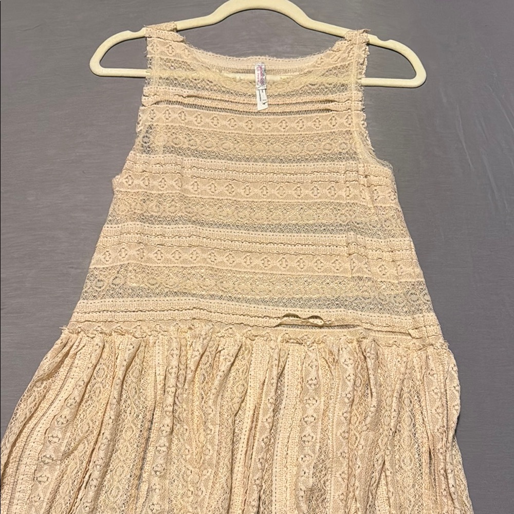 Free People peplum tank